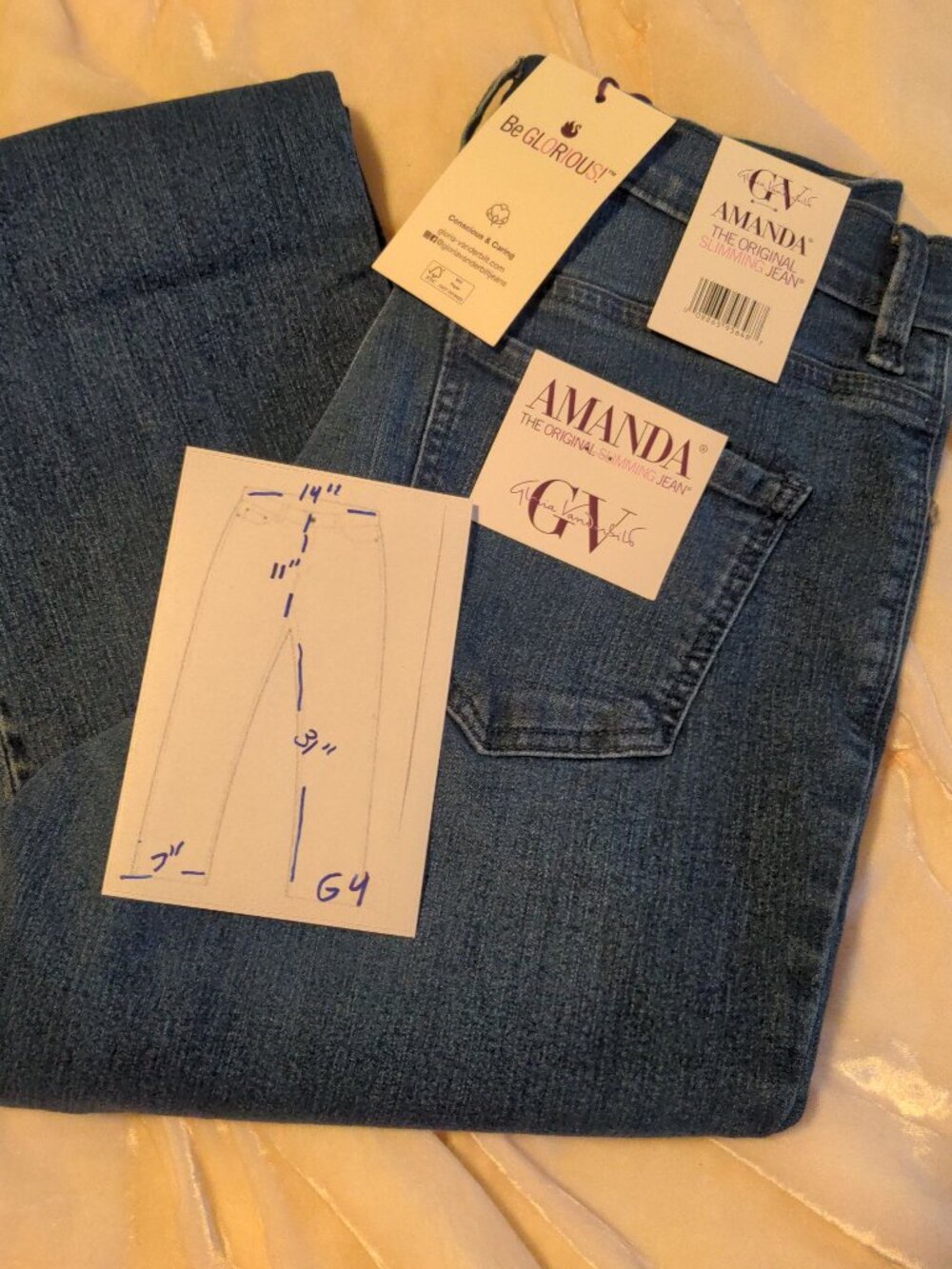 Amanda -6 Long -Kansas Wash -100% Quality Inspected